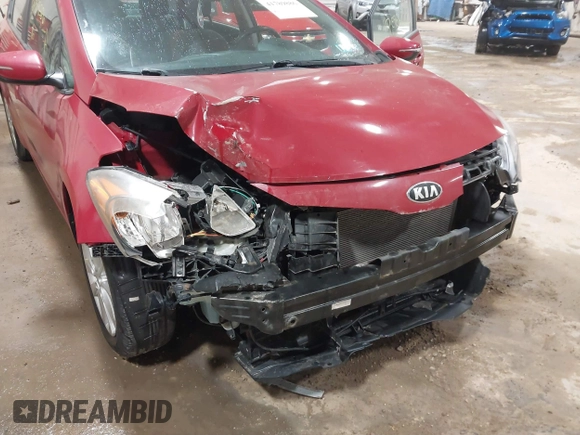 2016 Kia Forte LX with VIN KNAFX4A62G5574769, listed as a IAAI auction lot 41789886 with 127,254 mi miles. Bid and sale history available at carsss.com. Image 6.