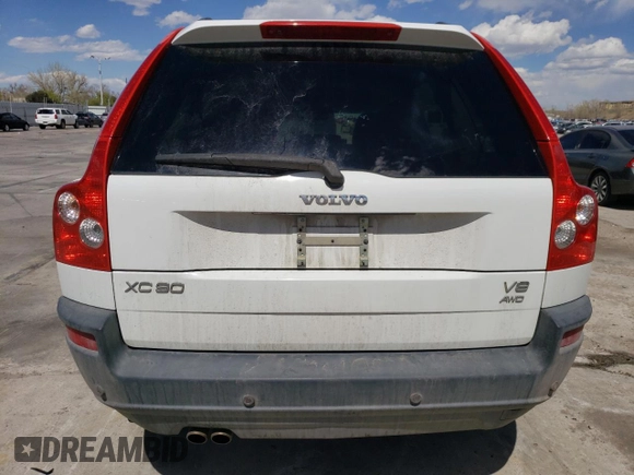 2005 Volvo XC90 with VIN YV1CZ852451218045, listed as a Copart auction lot 54002785 with 152,173 mi miles and Clean Title. Bid and sale history available at carsss.com. Image 7.