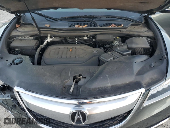 2016 Acura MDX w/Tech with VIN 5FRYD4H46GB012394, listed as a Copart auction lot 86949414 with 78,902 mi miles and Salvage Title. Bid and sale history available at carsss.com. Image 12.