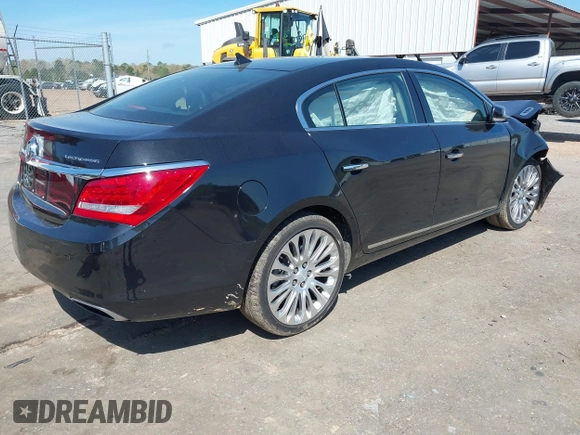 2014 Buick LaCrosse Premium II with VIN 1G4GF5G33EF163235, listed as a IAAI auction lot 41870152 with 156,066 mi miles. Bid and sale history available at carsss.com. Image 4.