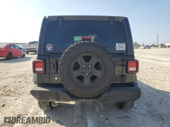 2018 Jeep Wrangler Unlimited Sport S with VIN 1C4HJXDN3JW222769, listed as a Copart auction lot 44489685 with 51,864 mi miles and Clean title. Bid and sale history available at DreamBid. Image 6.