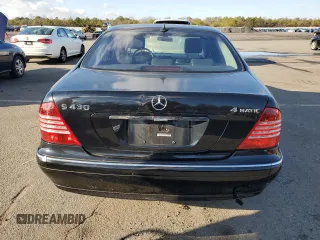 2005 Mercedes-Benz S-Class 4.3L with VIN WDBNG83J65A460364, listed as a Copart auction lot 84708264 with 209,231 mi miles and Clean Title. Bid and sale history available at carsss.com. Image 6.