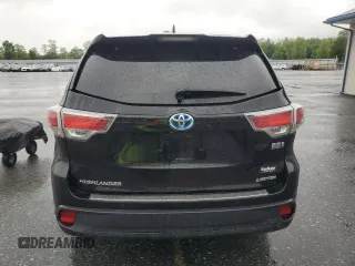 2015 Toyota Highlander Limited with VIN 5TDDCRFH9FS011045, listed as a Copart auction lot 55835605 with 160,639 mi miles and Salvage title. Bid and sale history available at DreamBid. Image 6.