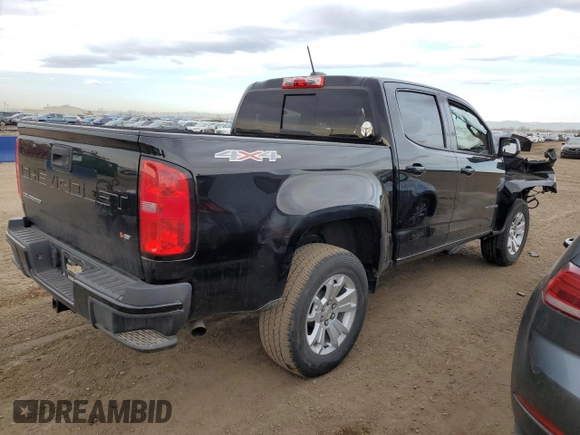 2022 Chevrolet Colorado 4WD LT с VIN 1GCGTCEN3N1324069, выставлен на аукционе Copart как лот 52333775 с пробегом 26 480 миль миль и Списание • Salvage title. История ставок и продаж доступна на DreamBid. Изображение 3.