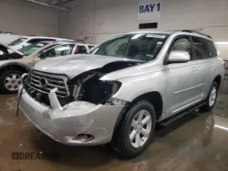 2010 Toyota Highlander with VIN 5TDBK3EH4AS003548, listed as a Copart auction lot 51052465 with 155,940 mi miles and Salvage title. Bid and sale history available at DreamBid. Image 1.