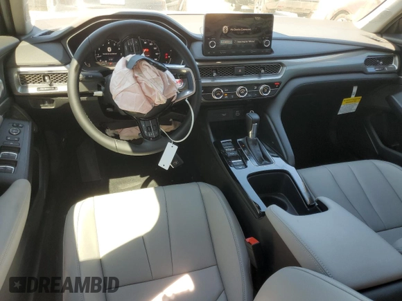 2025 Acura Integra with VIN 19UDE4H2XSA003048, listed as a Copart auction lot 49579035 with 586 mi miles and Salvage Title. Bid and sale history available at DreamBid. Image 8.