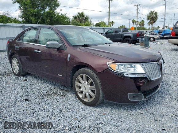 2012 Lincoln MKZ Hybrid with VIN 3LNDL2L39CR836402, listed as a Copart auction lot 55930985 with 156,630 mi miles and Salvage title. Bid and sale history available at DreamBid. Image 4.