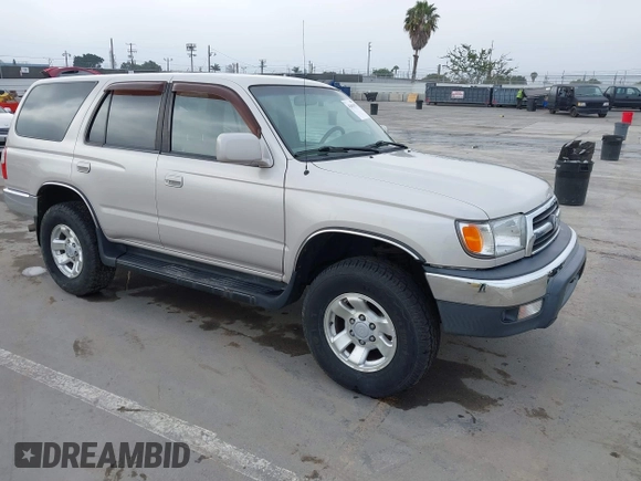 1999 Toyota 4Runner SR5 with VIN JT3HN86R6X0240998, listed as a IAAI auction lot 42651951 with 234,399 mi miles and . Bid and sale history available at DreamBid. Image 1.