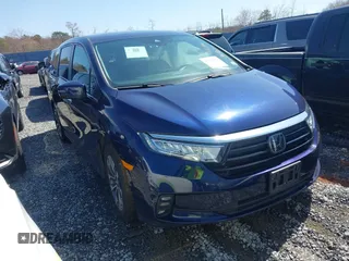 2022 Honda Odyssey EX-L with VIN 5FNRL6H7XNB061061, listed as a IAAI auction lot 41257019 with 52,194 mi miles and . Bid and sale history available at DreamBid. Image 1.