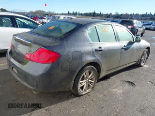 2012 Infiniti G25 Sedan x with VIN JN1DV6ARXCM730520, listed as a IAAI auction lot 41267768 with 1 mi miles. Bid and sale history available at carsss.com. Image 4.