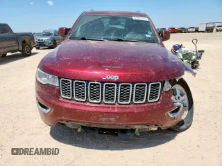 2017 Jeep Grand Cherokee Laredo with VIN 1C4RJFAG7HC693789, listed as a Copart auction lot 61827925 with 143,019 mi miles and Salvage title. Bid and sale history available at DreamBid. Image 5.
