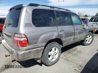 2005 Toyota Land Cruiser with VIN JTEHT05J652078754, listed as a Copart auction lot 48512235 with 189,539 mi miles and Salvage Title. Bid and sale history available at carsss.com. Image 3.