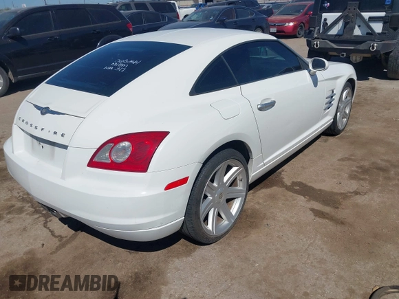 2006 Chrysler Crossfire Limited z VIN 1C3AN69L86X063244, wystawiony jako IAAI lot #41758758 z przebiegiem 125 636 mil mil oraz . Historia ofert i sprzedaży dostępna na DreamBid. Obrazek 4.