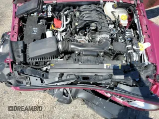 2024 Jeep Wrangler Sahara with VIN 1C4PJXEG8RW336631, listed as a Copart auction lot 56427475 with Not provided miles and Salvage title. Bid and sale history available at DreamBid. Image 12.