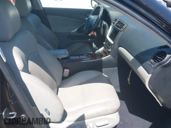 2006 Lexus IS 250 with VIN JTHBK262X65013159, listed as a IAAI auction lot 42360207 with 163,427 mi miles and . Bid and sale history available at DreamBid. Image 5.
