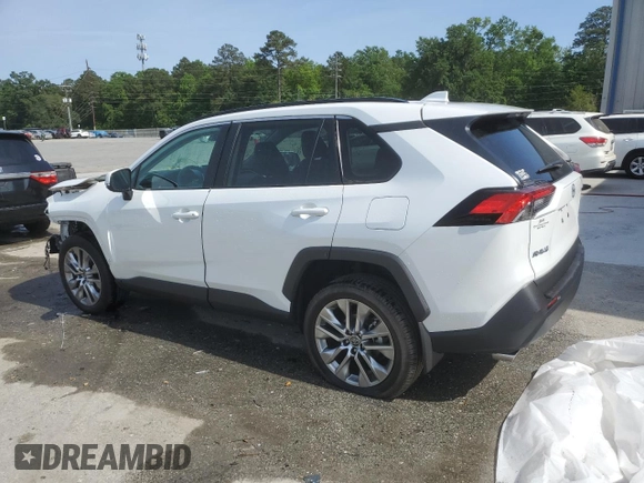 2024 Toyota RAV4 XLE Premium with VIN 2T3C1RFV9RW341472, listed as a Copart auction lot 55217545 with 7,314 mi miles and Salvage title. Bid and sale history available at DreamBid. Image 2.