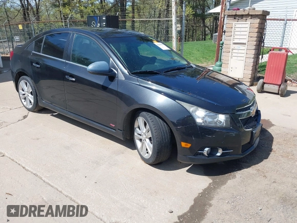 2011 Chevrolet Cruze LTZ with VIN 1G1PH5S93B7233129, listed as a IAAI auction lot 42061950 with 204,583 mi miles and . Bid and sale history available at DreamBid. Image 1.