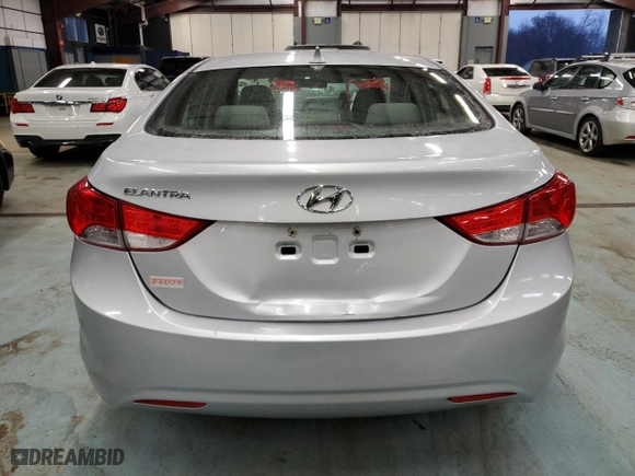 2013 Hyundai Elantra GLS PZEV with VIN KMHDH4AE9DU828277, listed as a Copart auction lot 84437384 with 175,084 mi miles and Clean Title. Bid and sale history available at carsss.com. Image 6.