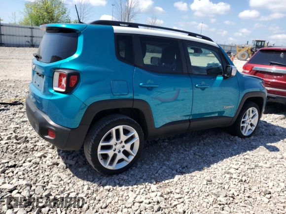 2021 Jeep Renegade Islander z VIN ZACNJDBB3MPM75714, wystawiony jako Copart lot #56912925 z przebiegiem 90 368 mil mil oraz Nie do naprawy • Non repairable. Historia ofert i sprzedaży dostępna na DreamBid. Obrazek 3.