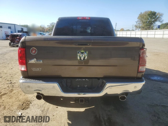 2018 Ram 1500 Big Horn with VIN 3C6RR6LTXJG194157, listed as a Copart auction lot 83219744 with 242,119 mi miles and Salvage Title. Bid and sale history available at carsss.com. Image 6.