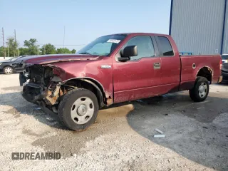 2005 Ford F-150 STX with VIN 1FTRX12W45FA42749, listed as a Copart auction lot 58972175 with Not provided miles and Non repairable. Bid and sale history available at DreamBid. Image 1.