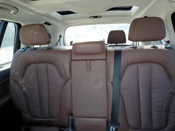 2022 BMW X7 xDrive40i with VIN 5UXCW2C05N9K20349, listed as a Copart auction lot 48778145 with 53,626 mi miles and Salvage Title. Bid and sale history available at carsss.com. Image 10.
