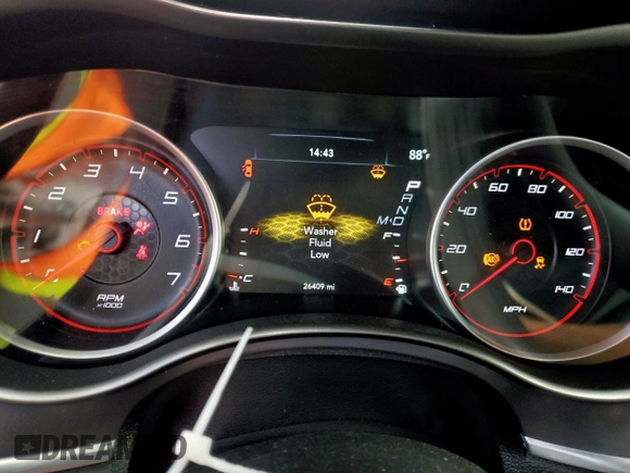 2022 Dodge Charger SXT with VIN 2C3CDXBG6NH166941, listed as a Copart auction lot 54659165 with 26,409 mi miles and Salvage Title. Bid and sale history available at DreamBid. Image 9.