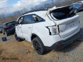 2024 Kia Sorento X-Line SX Prestige with VIN 5XYRKDJF2RG258801, listed as a IAAI auction lot 41787694 with 1 mi miles. Bid and sale history available at carsss.com. Image 3.