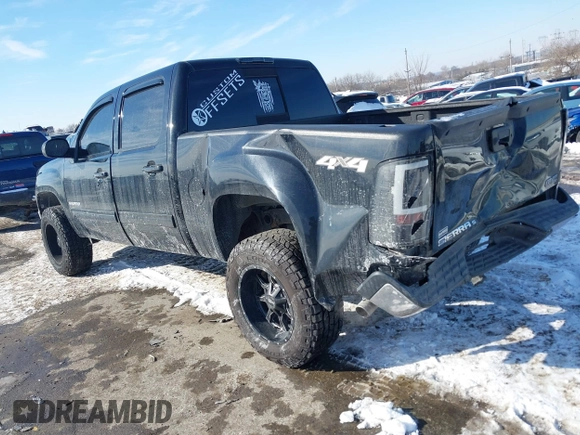 2013 GMC Sierra 1500 SLT with VIN 3GTP2WE79DG377543, listed as a IAAI auction lot 41407899 with 101,827 mi miles and . Bid and sale history available at DreamBid. Image 3.