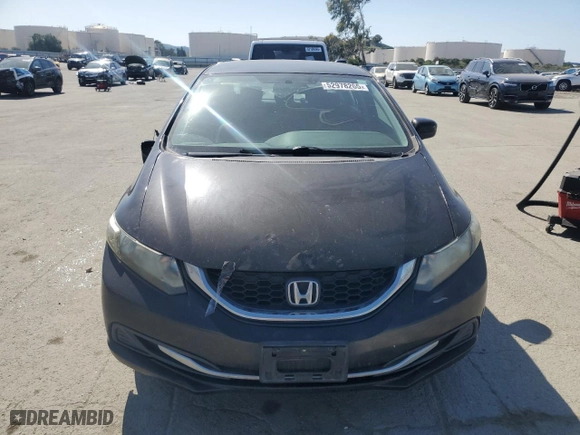 2014 Honda Civic Sedan LX with VIN 2HGFB2F51EH541162, listed as a Copart auction lot 52978265 with 177,937 mi miles and Salvage Title. Bid and sale history available at carsss.com. Image 5.