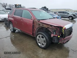 2011 GMC Terrain SLE-2 with VIN 2CTFLSE58B6384139, listed as a Copart auction lot 43801455 with 181,049 mi miles and Salvage Title. Bid and sale history available at carsss.com. Image 4.