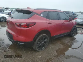 2019 Chevrolet Blazer RS z VIN 3GNKBERS9KS570361, wystawiony jako Copart lot #55112515 z przebiegiem 85 822 mil mil oraz Szkoda całkowita • Salvage title. Historia ofert i sprzedaży dostępna na DreamBid. Obrazek 3.