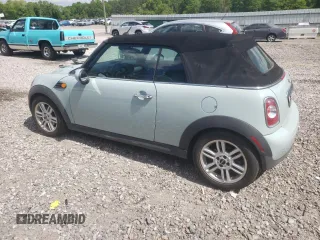 2012 MINI Convertible with VIN WMWZN3C5XCT134595, listed as a Copart auction lot 52752455 with 145,915 mi miles and Clean Title. Bid and sale history available at DreamBid. Image 2.
