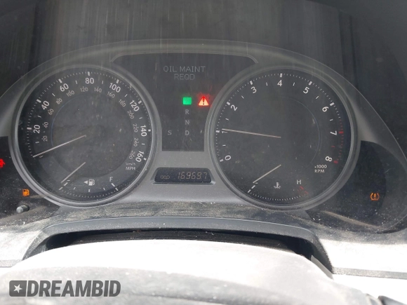 2010 Lexus IS 250 with VIN JTHBF5C23A5122744, listed as a IAAI auction lot 42154464 with 169,697 mi miles and . Bid and sale history available at DreamBid. Image 7.