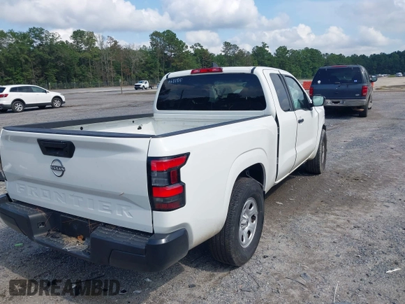 2023 Nissan Frontier S with VIN 1N6ED1CL1PN663285, listed as a IAAI auction lot 42704661 with 9,755 mi miles and . Bid and sale history available at DreamBid. Image 4.