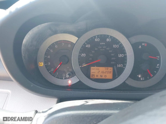 2007 Toyota RAV4 with VIN JTMZD33V576040604, listed as a IAAI auction lot 41960043 with 216,208 mi miles. Bid and sale history available at carsss.com. Image 7.