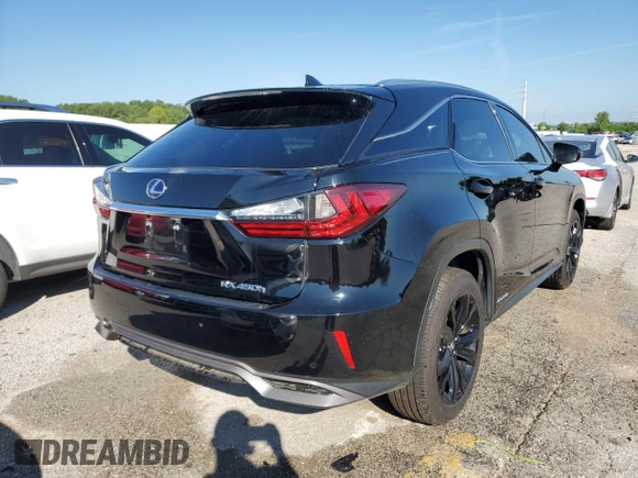 2017 Lexus RX with VIN 2T2BGMCA9HC012144, listed as a Copart auction lot 54537642 with 0 mi miles. Bid and sale history available at carsss.com. Image 4.