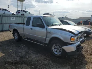 2009 Ford Ranger XLT with VIN 1FTZR45E89PA46348, listed as a Copart auction lot 54423735 with 96,057 mi miles and Salvage title. Bid and sale history available at DreamBid. Image 4.