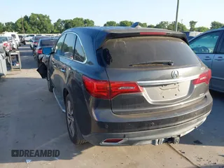 2014 Acura MDX Tech Pkg with VIN 5FRYD4H48EB007419, listed as a IAAI auction lot 42014202 with 1 mi miles. Bid and sale history available at carsss.com. Image 3.