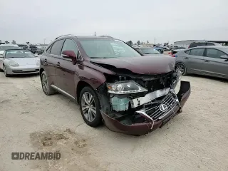 2015 Lexus RX 350 with VIN 2T2ZK1BA7FC179497, listed as a Copart auction lot 45493355 with 45,168 mi miles and Salvage Title. Bid and sale history available at carsss.com. Image 12.