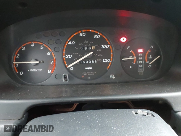 2001 Honda CR-V SE with VIN JHLRD187X1S005637, listed as a IAAI auction lot 41838916 with 153,388 mi miles. Bid and sale history available at carsss.com. Image 7.