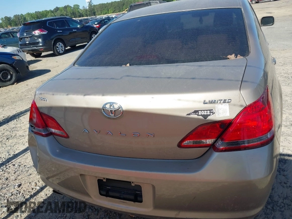 2007 Toyota Avalon XL with VIN 4T1BK36B57U241189, listed as a IAAI auction lot 42130640 with 144,735 mi miles. Bid and sale history available at carsss.com. Image 14.