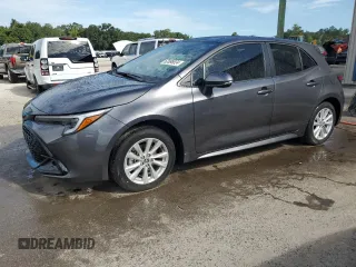 2025 Toyota Corolla Hatchback SE with VIN JTND4MBE2S3234305, listed as a Copart auction lot 62898824 with 98 mi miles and Non Repairable. Bid and sale history available at carsss.com. Image 1.
