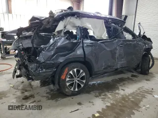 2021 Toyota Highlander XLE with VIN 5TDHZRBH4MS546755, listed as a Copart auction lot 49583525 with Not provided miles and Salvage title. Bid and sale history available at DreamBid. Image 3.