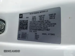 2022 GMC Canyon 2WD Elevation Standard z VIN 1GTH5BEN8N1277467, wystawiony jako Copart lot #42465245 z przebiegiem 25 736 mil mil oraz Szkoda całkowita • Salvage title. Historia ofert i sprzedaży dostępna na DreamBid. Obrazek 14.