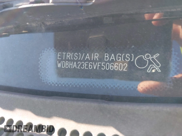 1997 Mercedes-Benz C with VIN WDBHA23E6VF506602, listed as a IAAI auction lot 42042704 with Not provided miles and . Bid and sale history available at DreamBid. Image 11.