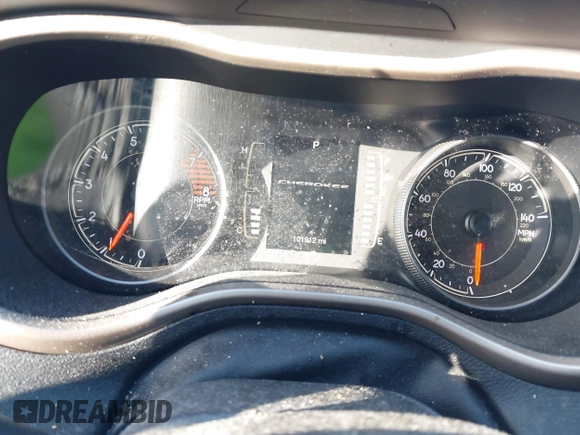 2016 Jeep Cherokee Sport with VIN 1C4PJLAS4GW329773, listed as a IAAI auction lot 41300023 with 101,912 mi miles and . Bid and sale history available at DreamBid. Image 7.