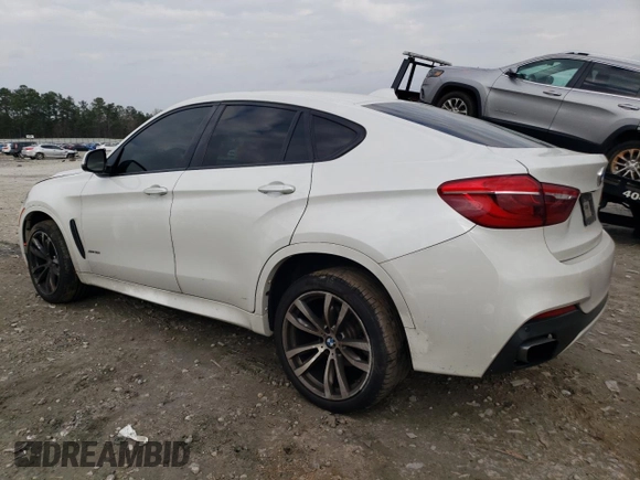 2016 BMW X6 xDrive35i with VIN 5UXKU2C50G0N79368, listed as a Copart auction lot 43058453 with 0 mi miles. Bid and sale history available at carsss.com. Image 2.