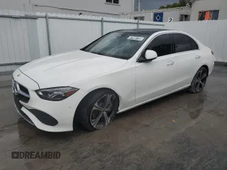 2025 Mercedes-Benz C 300 with VIN W1KAF4GB3SR249009, listed as a Copart auction lot 47948735 with 1,441 mi miles and Clean Title. Bid and sale history available at DreamBid. Image 1.