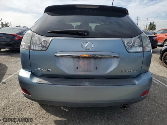 2004 Lexus RX 330 with VIN 2T2GA31U64C006620, listed as a Copart auction lot 49435185 with 265,120 mi miles and Clean Title. Bid and sale history available at carsss.com. Image 6.